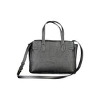 Mario Valentino Black Polyurethane Women Handbag