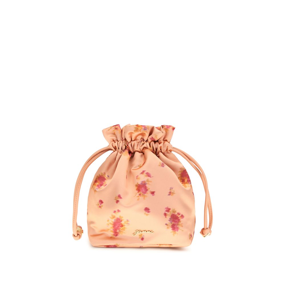 Ganni Multicolor Recycled Polyamide Wallet