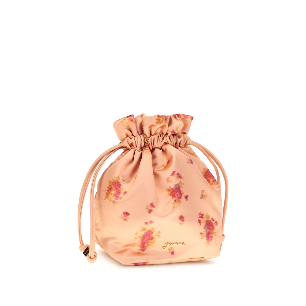 Ganni Multicolor Recycled Polyamide Wallet