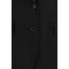 Lardini Black Linen Blazer