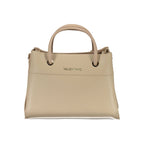 Mario Valentino Beige Polyurethane Women Handbag