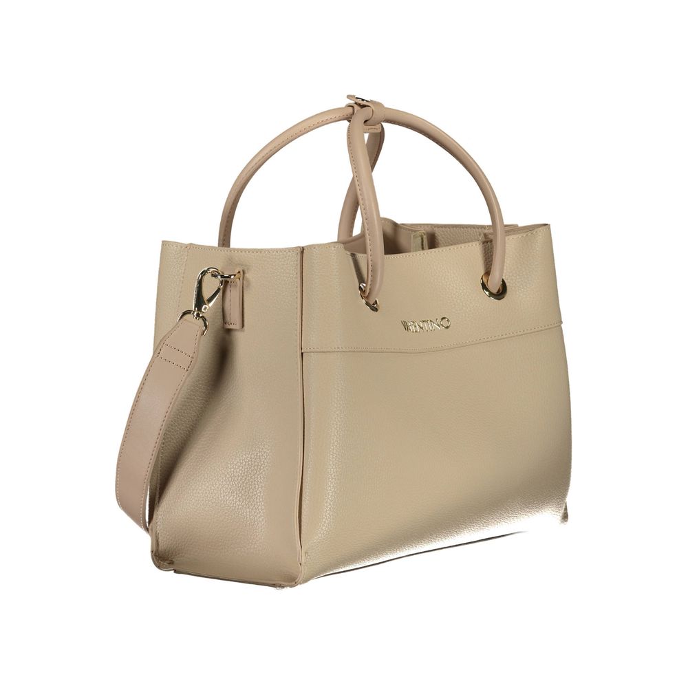 Mario Valentino Beige Polyurethane Women Handbag