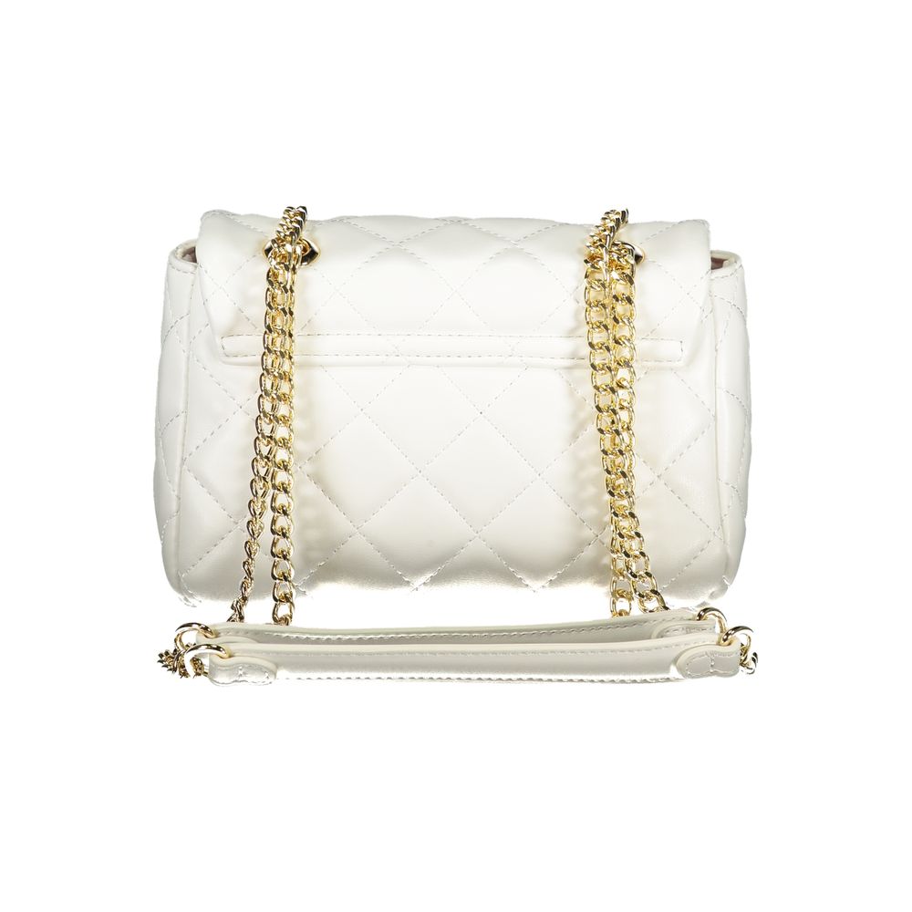 Mario Valentino Bianco Poliuretano Women Shoulder Bag