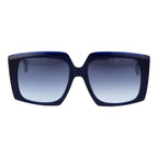 Max Mara Blue Plastic Sunglasses