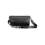 Mario Valentino Black Polyurethane Women Handbag
