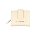 Mario Valentino Beige Polyurethane Women Wallet