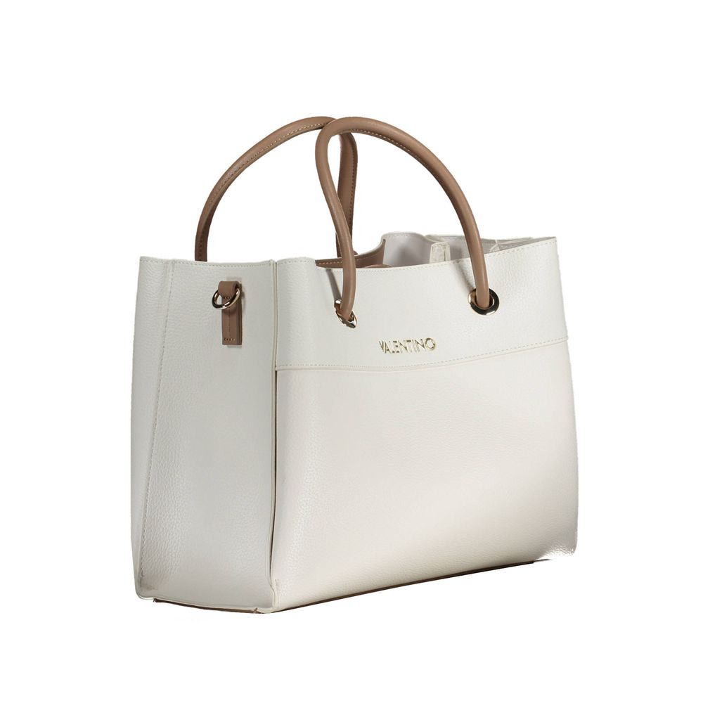 Mario Valentino White Polyurethane Women Handbag