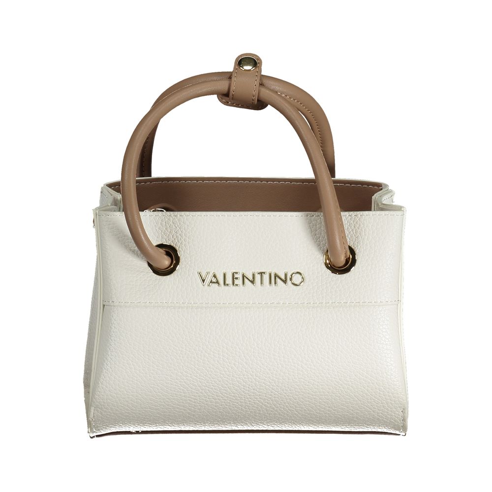 Mario Valentino White Polyurethane Women Handbag