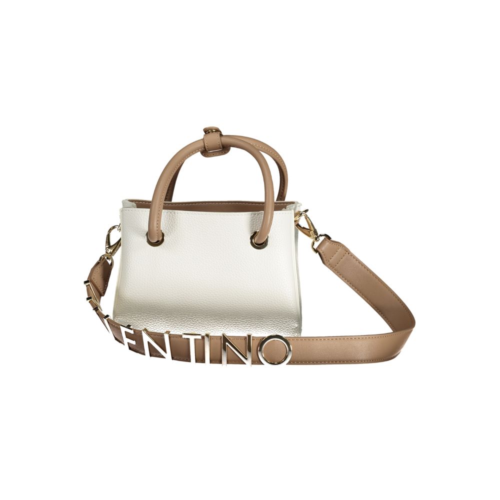 Mario Valentino White Polyurethane Women Handbag