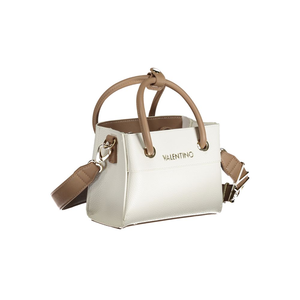 Mario Valentino White Polyurethane Women Handbag