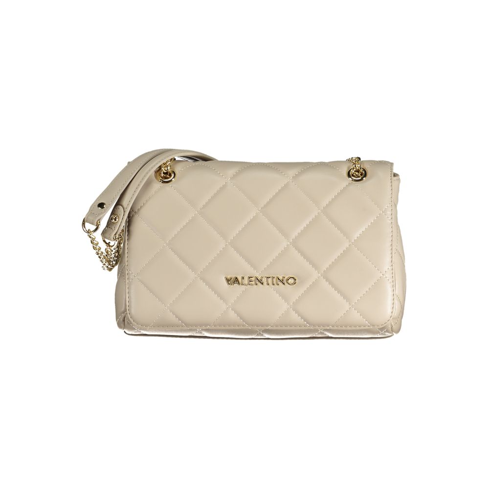Mario Valentino Beige Polyurethane Women Handbag