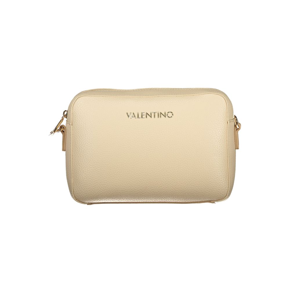 Mario Valentino Beige Polyurethane Women Handbag