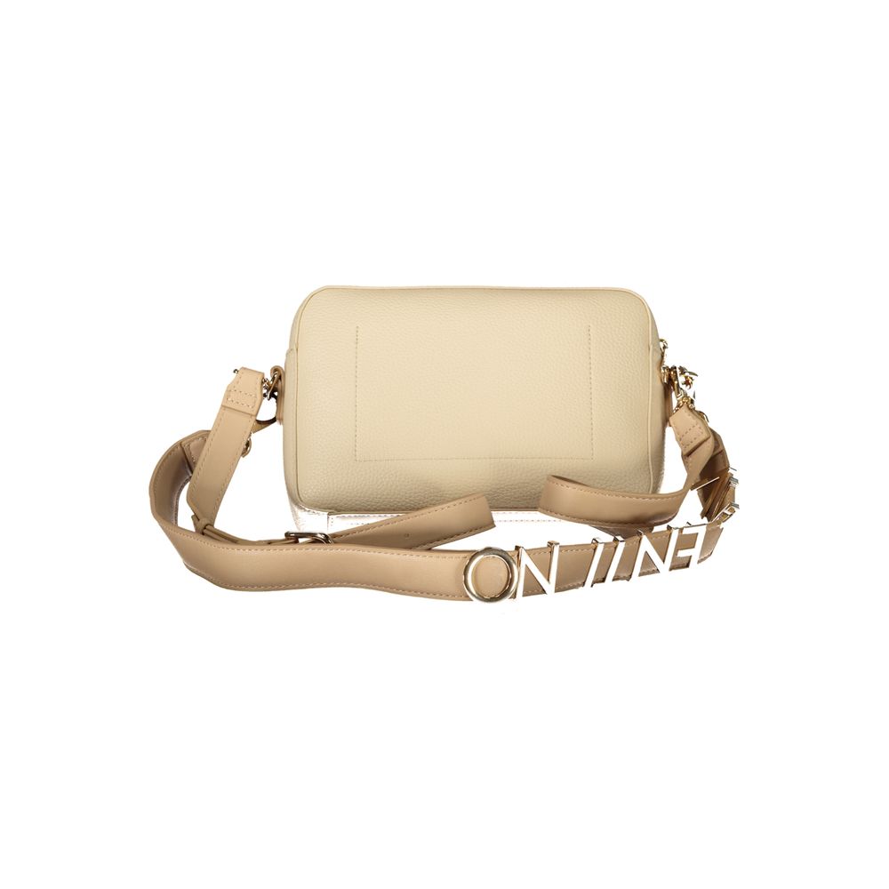Mario Valentino Beige Polyurethane Women Handbag
