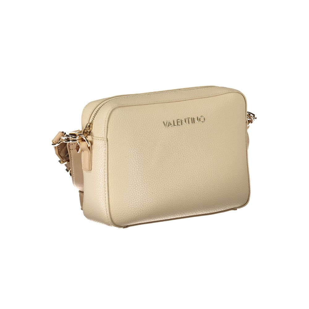 Mario Valentino Beige Polyurethane Women Handbag