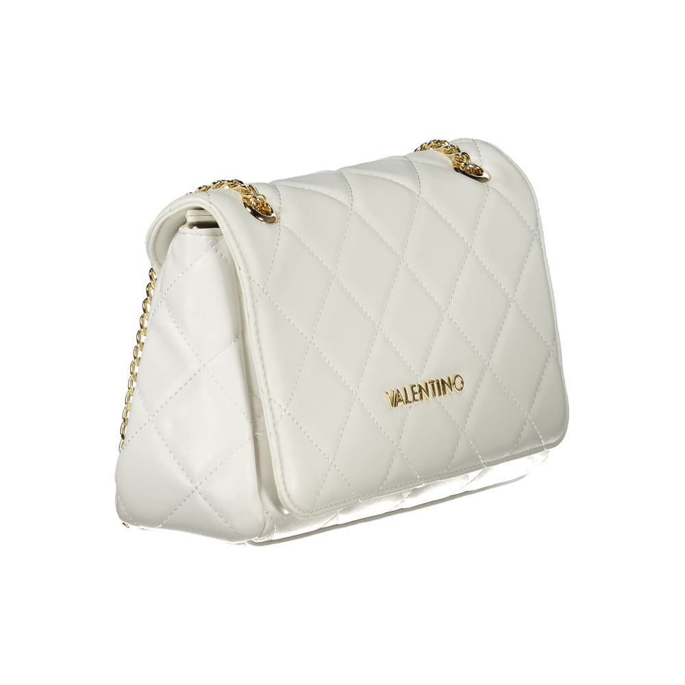 Mario Valentino Bianco Polyurethane Women Shoulder Bag