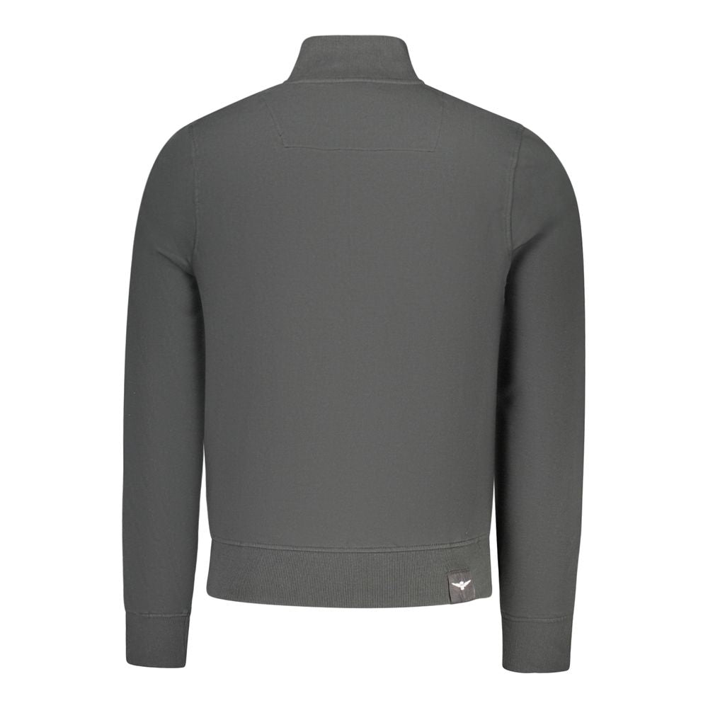 Accademia Militare Black Cotton Sweatshirt