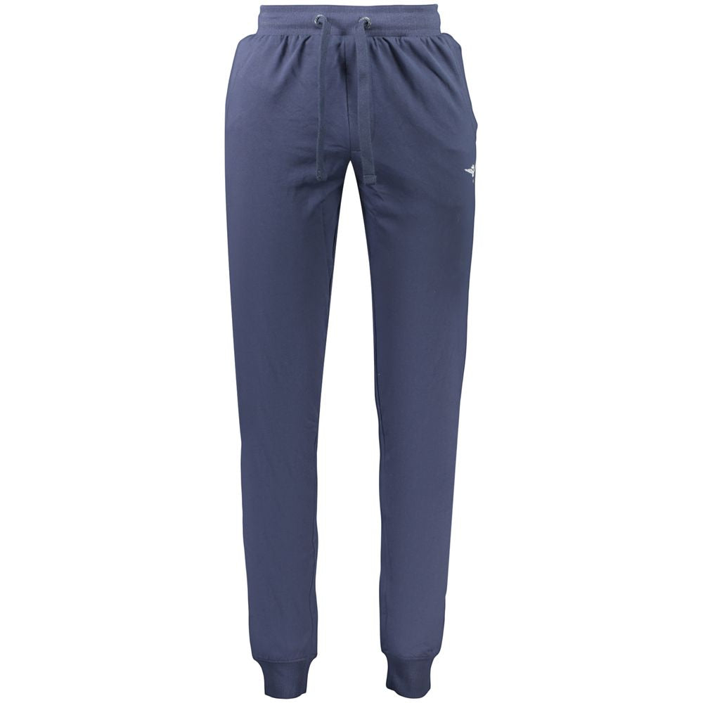 Accademia Militare Blu Cotton Men Sports Trouser