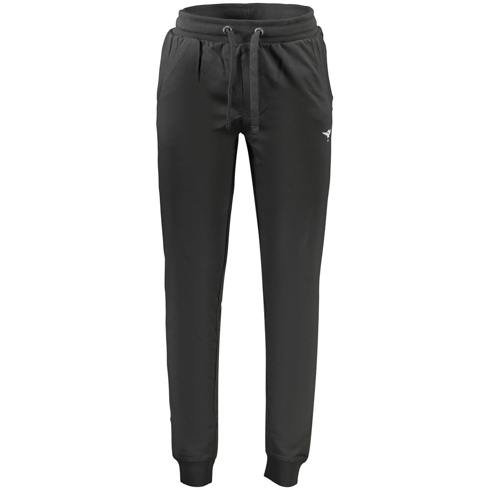 Accademia Militare Black Cotton Men's Sweatpant