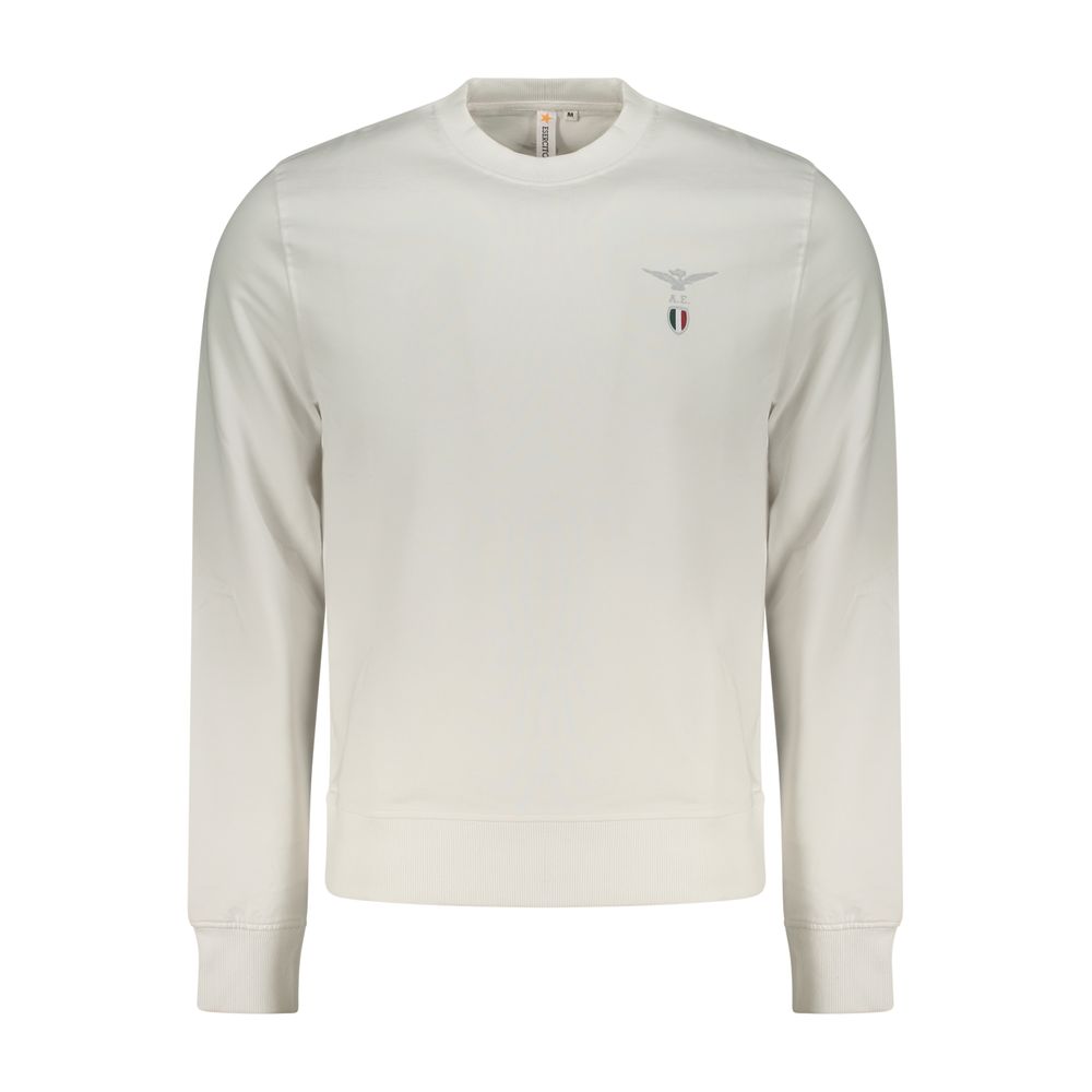 Accademia Militare Bianco Cotton Men Sweatshirt