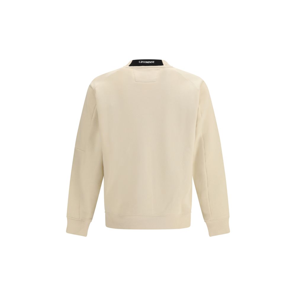 C.P. Company Beige Cotton Sweatshirt