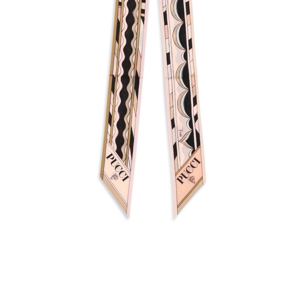 Emilio Pucci Multicolor Silk Scarf