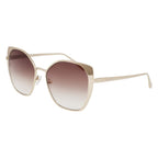 Longchamp Gold Metal Sunglasses