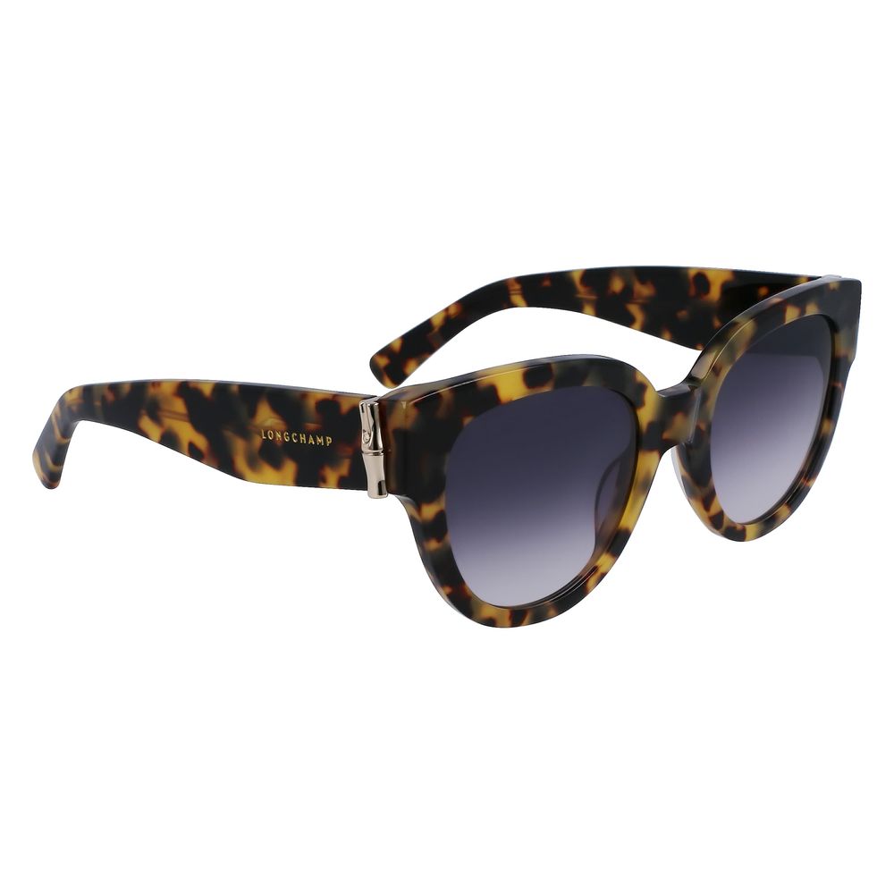 Longchamp Brown Acetate Sunglasses