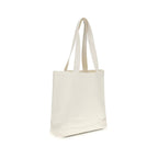 Maison Kitsuné Beige Cotton Handbag