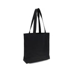 Maison Kitsuné Black Cotton Handbag