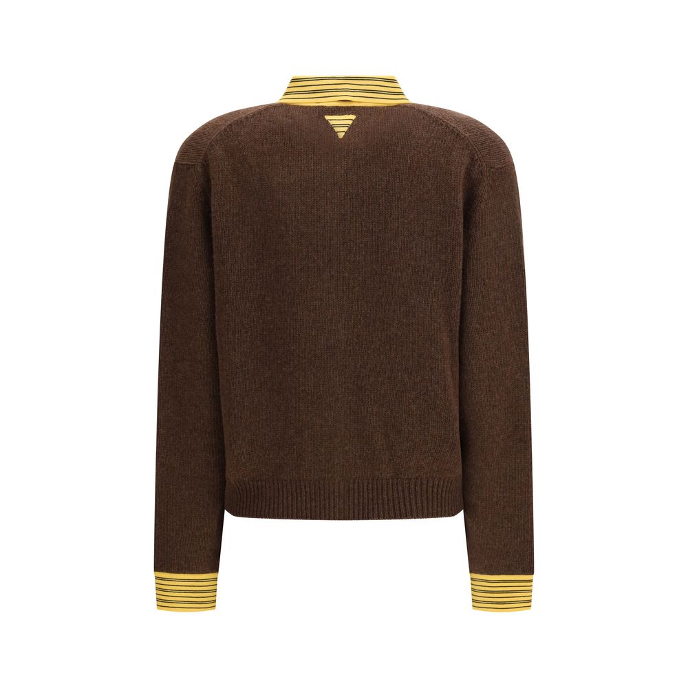 Prada Brown Cashmere Cardigan
