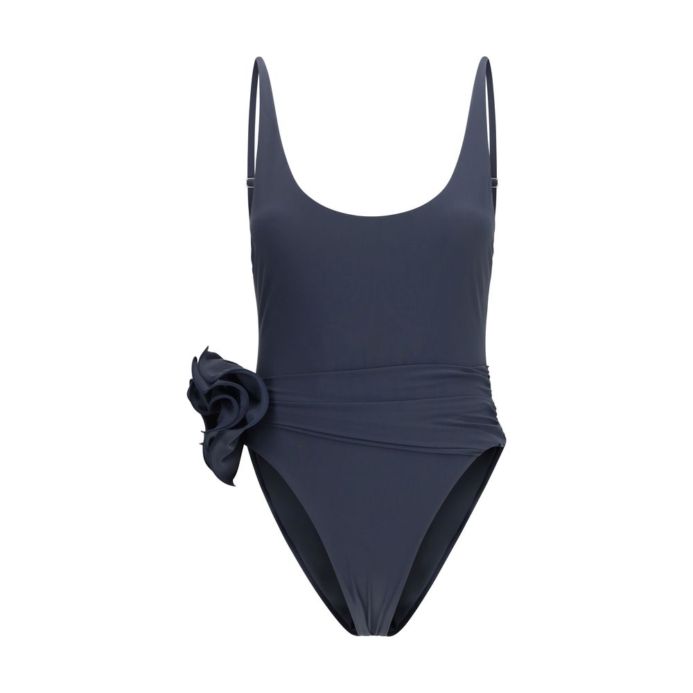 Magda Butrym Gray Polyamide One-Piece Swimsuit