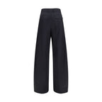 The Latest Black Cotton Casual Pants