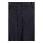 The Latest Black Cotton Casual Pants