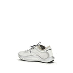 ROA White Fabric Athletic Sneakers