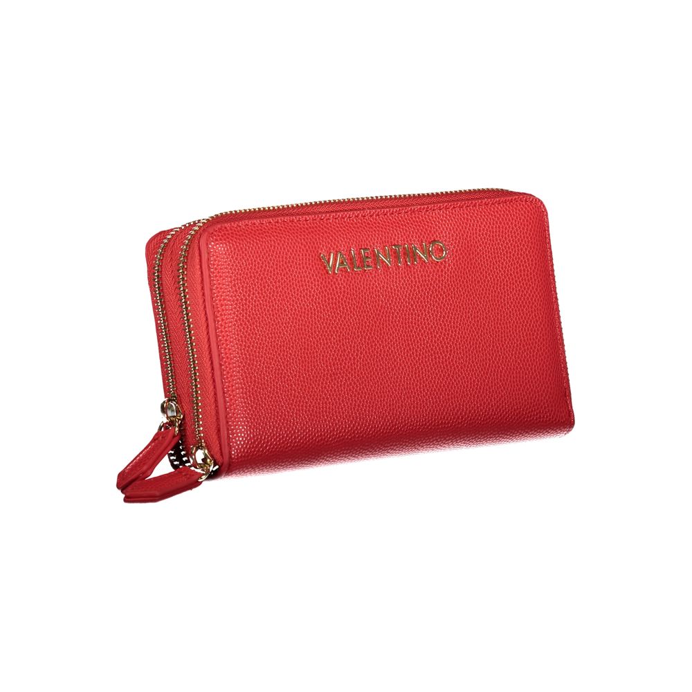 Mario Valentino Red Polyurethane Women's Wallet