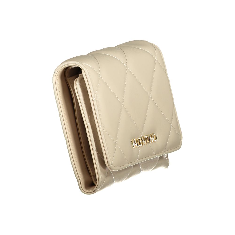 Valentino Beige Polyethylene Wallet