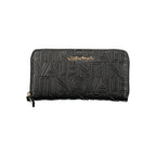 Valentino Black Polyurethane Womens Wallet