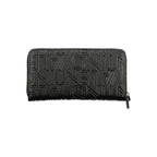 Valentino Black Polyurethane Womens Wallet