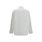 Saint Laurent White Cotton Dress Shirt
