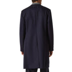Maison Margiela Blue Wool Coat