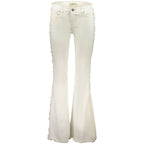 Desigual Bianco Cotton Female Jeans