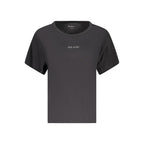 Pepe Jeans Black Cotton Women T-Shirt