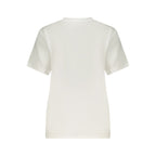 Converse White Cotton Womens T-Shirt