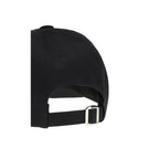 Maison Kitsuné Black Cotton Cap (Baseball Hat)
