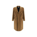 Saint Laurent Brown Wool Coat