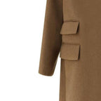 Saint Laurent Brown Wool Coat