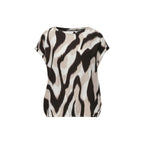 Street One Brown Viscose Blouse