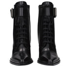Jimmy Choo Black Leather Ankle Boots