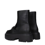 Jimmy Choo Black Leather Ankle Boots