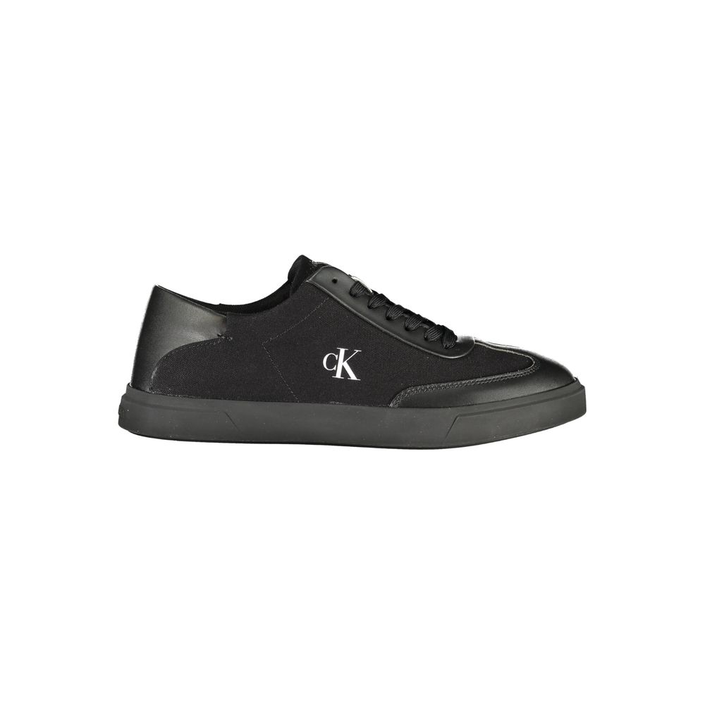 Calvin Klein Black Polyester Athletic Sneakers